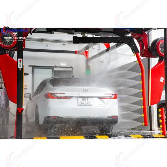 China Cheap Brushless Automatic Touchless Gasoline Car Washing Bay Machine 360 Full Automatic Touchless Carwash Machine